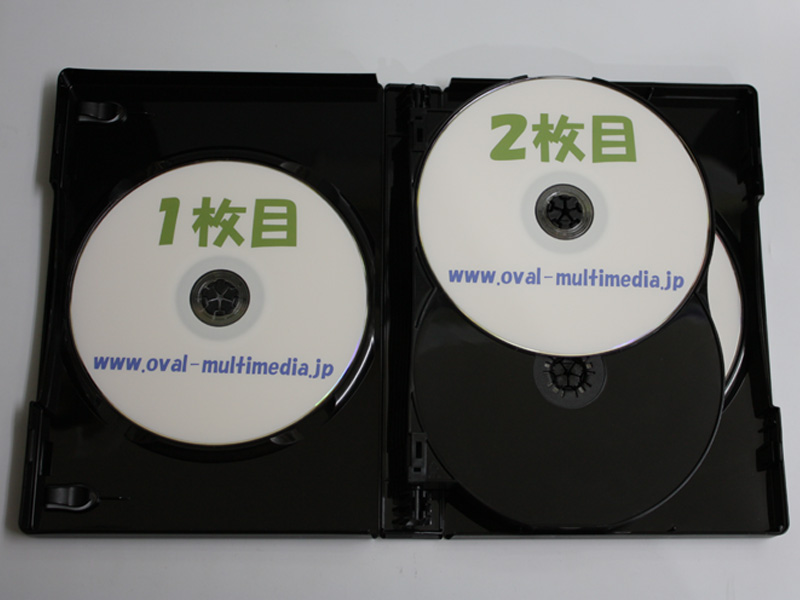 12枚収納CD/DVDケースブラック