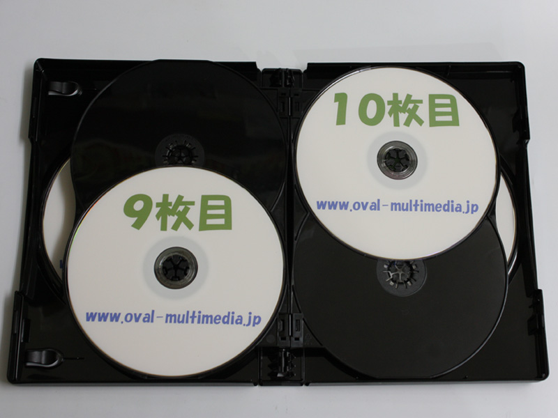 12枚収納CD/DVDケースブラック