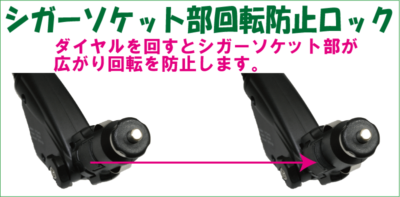 新型シガーソケットモバイルホルダー