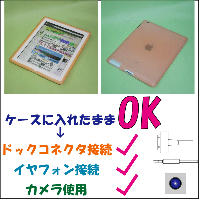 2012年モデルiPad用ジャケットケース