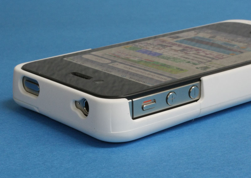 iPhone4S対応バッテリー内蔵ケース