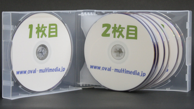 12枚収納CD/DVDケース