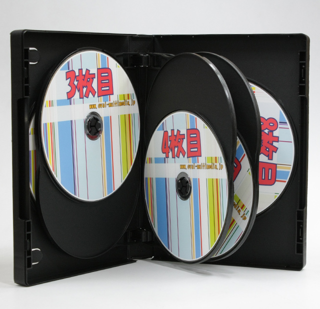 8枚収納DVD・BDケース